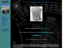 Tablet Screenshot of ebersbergersauhaufen.de